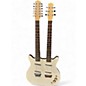 Used Danelectro 12/6 Doubleneck WHITE Hollow Body Electric Guitar thumbnail