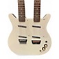 Used Danelectro 12/6 Doubleneck WHITE Hollow Body Electric Guitar