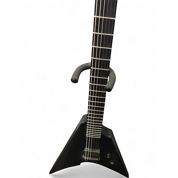 Used ESP Arrow Black Metal Black Solid Body Electric Guitar