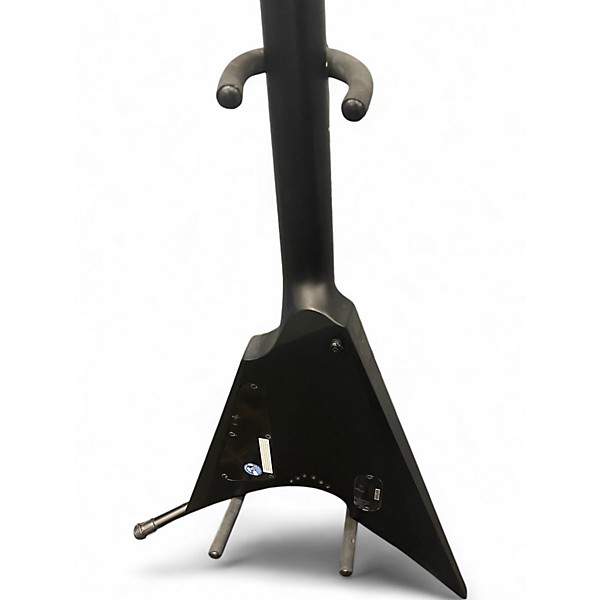 Used ESP Arrow Black Metal Black Solid Body Electric Guitar