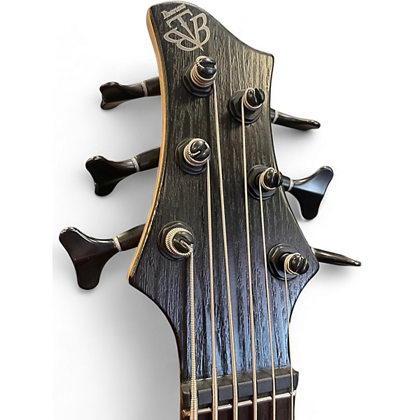 Used Ibanez BTB866SC WEATHERED BLACK Electric Bass Guitar