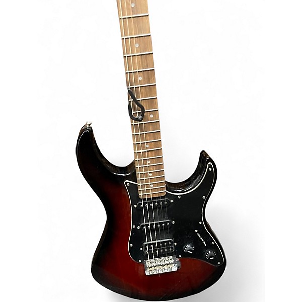 Used Yamaha PAC012DLX Pacifica Series HSS Deluxe Sunburst Solid Body Electric Guitar