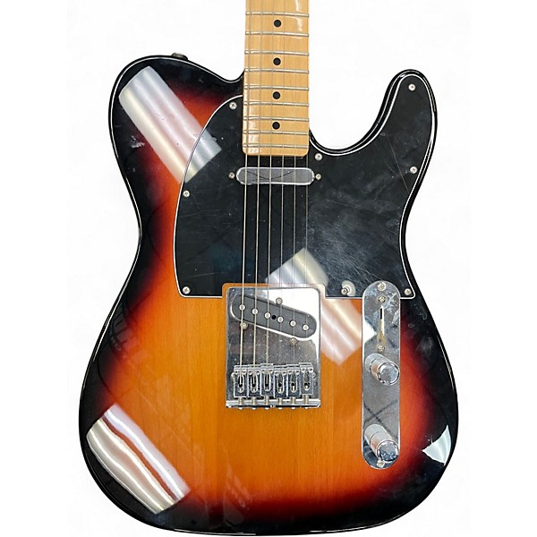Used Fender Player Telecaster 3 Tone Sunburst Solid Body Electric Guitar