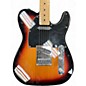 Used Fender Player Telecaster 3 Tone Sunburst Solid Body Electric Guitar