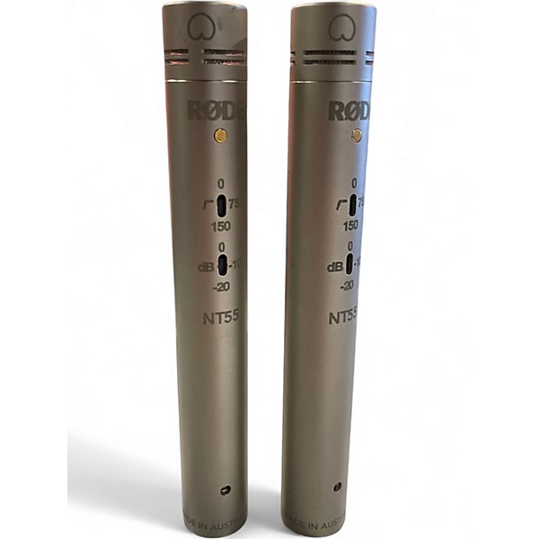 Used RODE NT55 Matched Pair Condenser Microphone