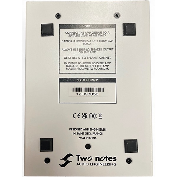 Used Two Notes Torpedo Captor X Power Attenuator