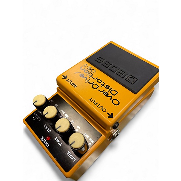 Used BOSS OS2 Overdrive Distortion Effect Pedal