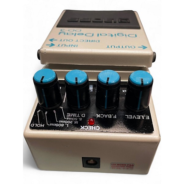 Used BOSS DD3 Digital Delay Effect Pedal