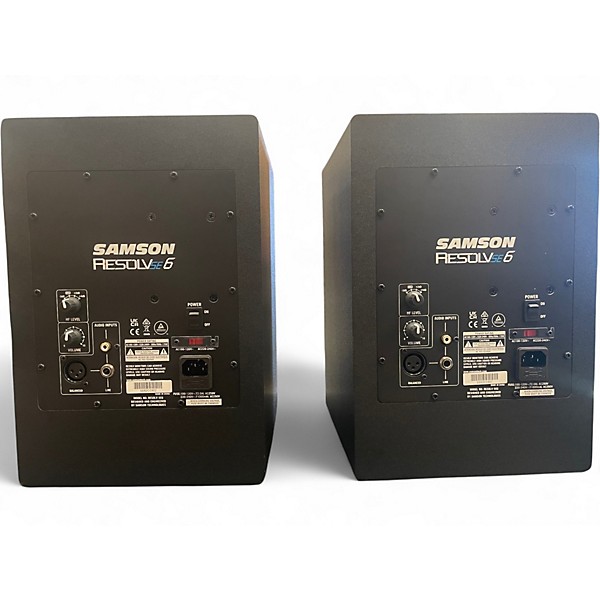 Used Samson RESOLVE SE6 PAIR Powered Monitor