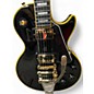 Used 2025 Epiphone Joe Bonamassa Les Paul Custom Black and Gold Solid Body Electric Guitar