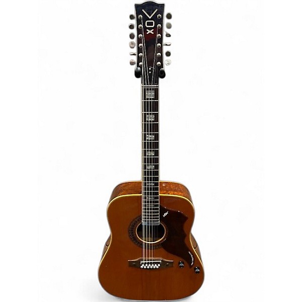 Used VOX Folk Twelve Electric Natural 12 String Acoustic Electric Guitar