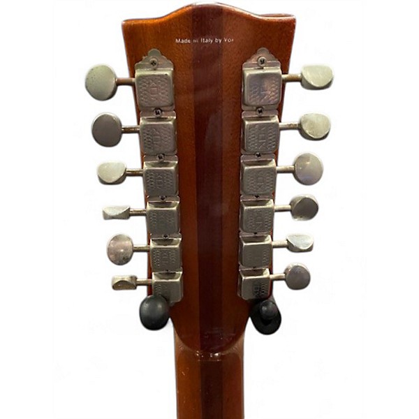 Used VOX Folk Twelve Electric Natural 12 String Acoustic Electric Guitar