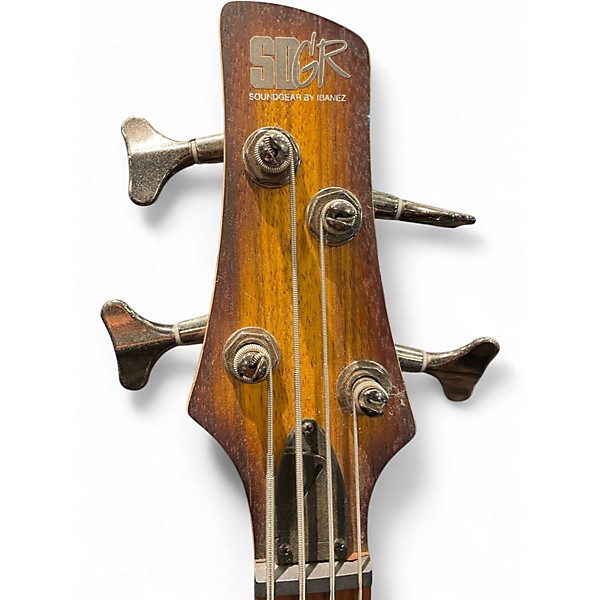 Used Ibanez SR500 Brown Sunburst Electric Bass Guitar