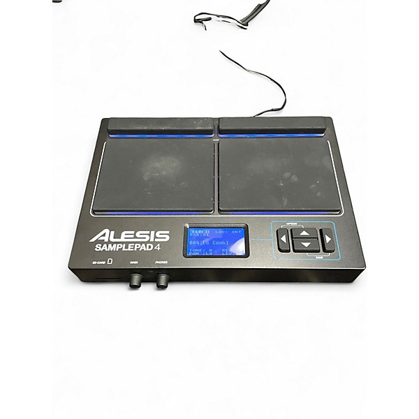 Used Alesis SamplePad 4 Drum MIDI Controller