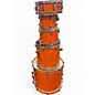 Used Mapex 5 Piece Meridian Birch Orange Drum Kit thumbnail
