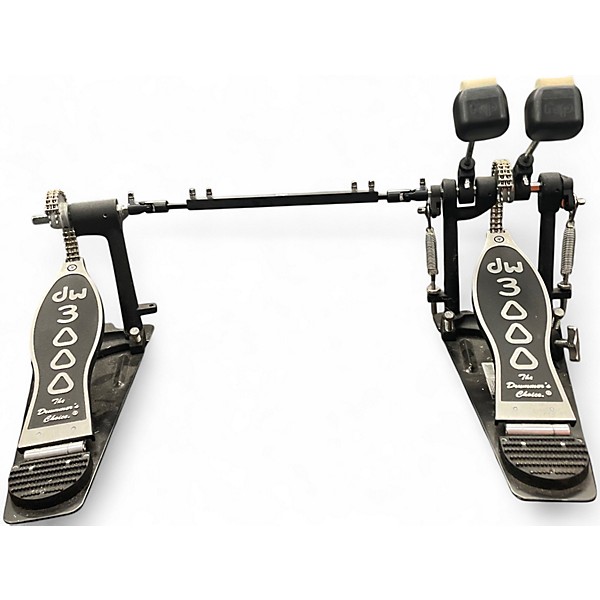 Used DW 3000 Series Double Double Bass Drum Pedal