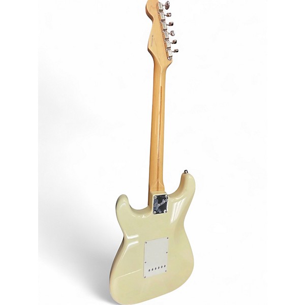 Used 1996 Fender Artist Series Eric Clapton Stratocaster Olympic White Solid Body Electric Guitar