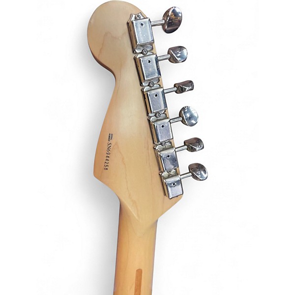 Used 1996 Fender Artist Series Eric Clapton Stratocaster Olympic White Solid Body Electric Guitar