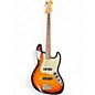 Used 2000s Fender Standard Jazz Bass 3 Tone Sunburst Electric Bass Guitar thumbnail
