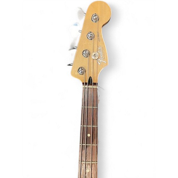 Used 2000s Fender Standard Jazz Bass 3 Tone Sunburst Electric Bass Guitar