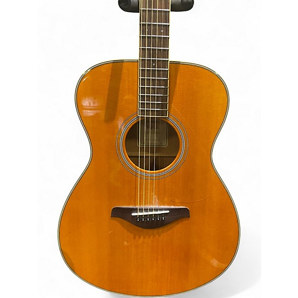 Used Yamaha FSTA TransAcoustic Concert Natural Acoustic Electric Guitar
