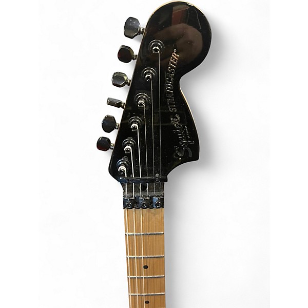 Used Squier Contemporary Stratocaster HH Gunmetal Metallic Solid Body Electric Guitar