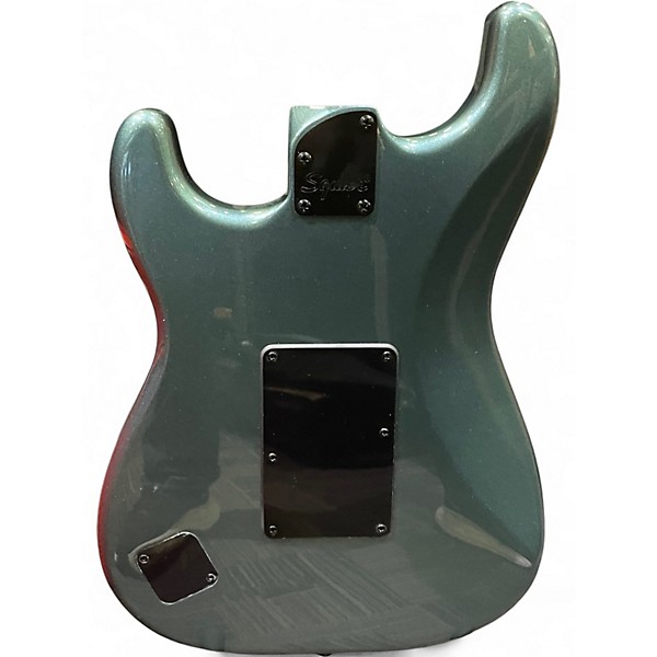 Used Squier Contemporary Stratocaster HH Gunmetal Metallic Solid Body Electric Guitar