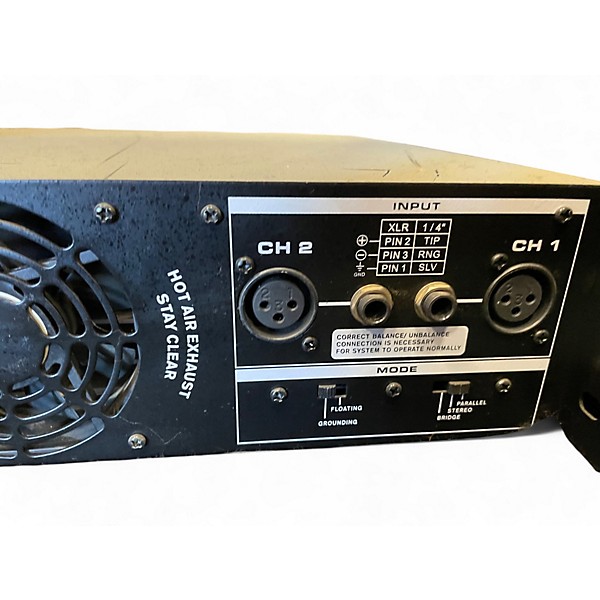 Used Phonic MAX 1000 Power Amp