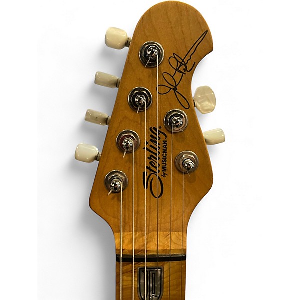 Used Sterling by Music Man JP150 John Petrucci Signature ISLAND BURST Solid Body Electric Guitar