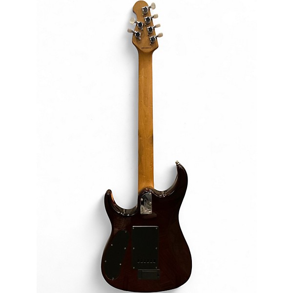Used Sterling by Music Man JP150 John Petrucci Signature ISLAND BURST Solid Body Electric Guitar