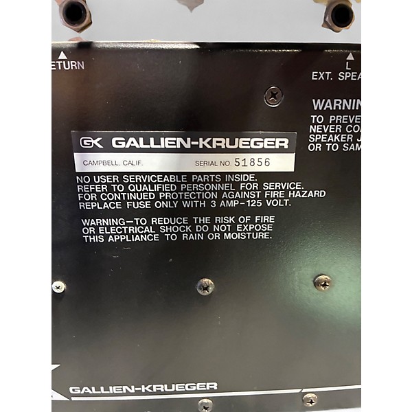 Used Gallien-Krueger SERIES II 250ML Bass Combo Amp