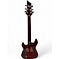 Used Schecter Guitar Research Hellraiser C1 Crimson Red Trans Solid Body Electric Guitar