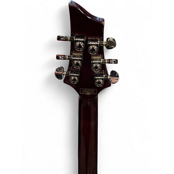 Used Schecter Guitar Research Hellraiser C1 Crimson Red Trans Solid Body Electric Guitar