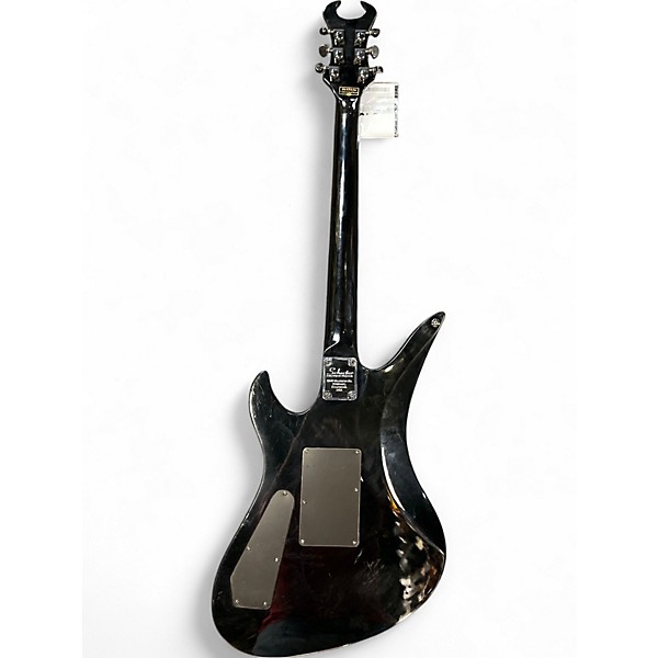 Used Schecter Guitar Research Synyster Gates Signature Standard BLACK PINSTRIPE Solid Body Electric Guitar