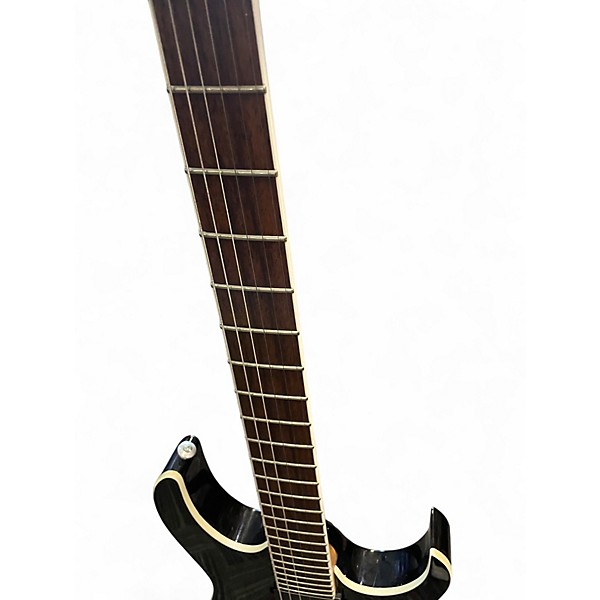 Used Ibanez RGIR20E Iron Label Black Solid Body Electric Guitar