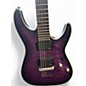 Used 2025 Schecter Guitar Research C1 Platinum royal purple Solid Body Electric Guitar thumbnail
