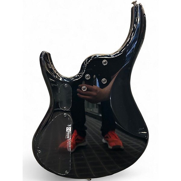 Used Schecter Guitar Research C1 Platinum Trans Black Solid Body Electric Guitar