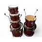 Used TAMA 6 Piece Imperialstar Candy Apple Mist Drum Kit thumbnail