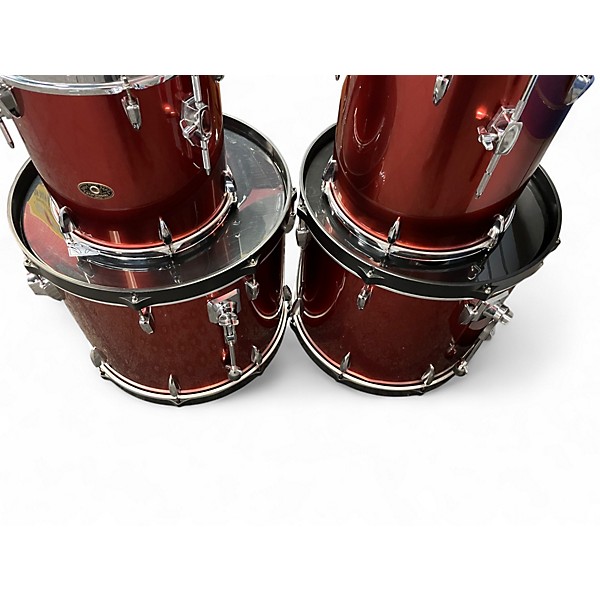 Used TAMA 6 Piece Imperialstar Candy Apple Mist Drum Kit