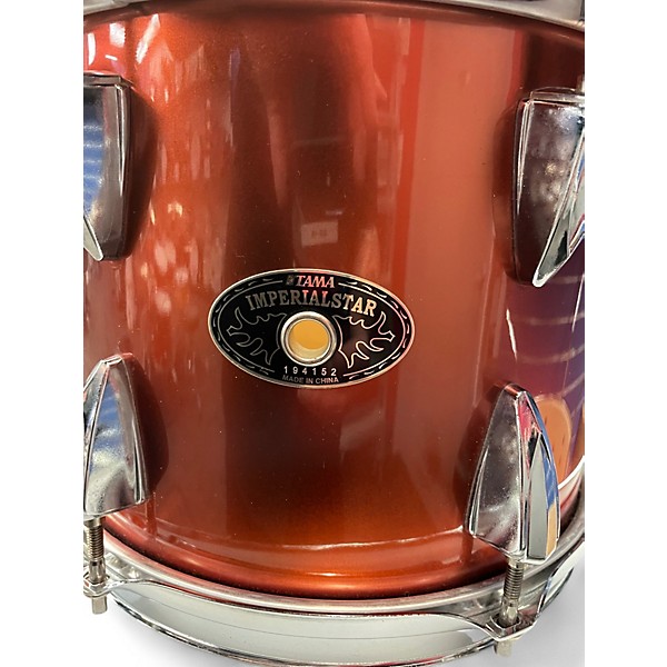 Used TAMA 6 Piece Imperialstar Candy Apple Mist Drum Kit