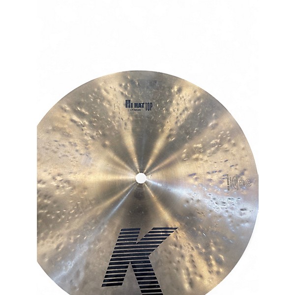 Used Zildjian 13in K Hi Hat Top Cymbal