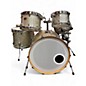 Used Ludwig 6 Piece Centennial Silver Sparkle Drum Kit thumbnail