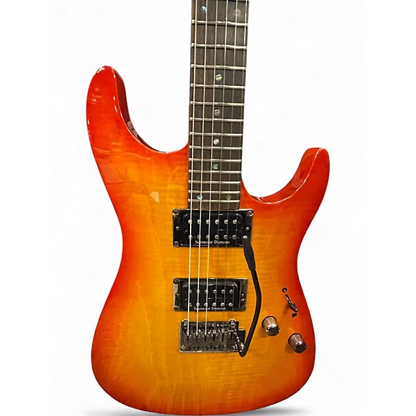 Used Fender Showmaster Sunburst Solid Body Electric Guitar