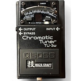 Used BOSS TU3W Waza Craft Chromatic Tuner Pedal