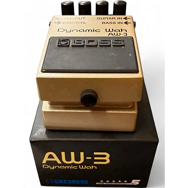 Used BOSS AW3 Dynamic Wah Effect Pedal