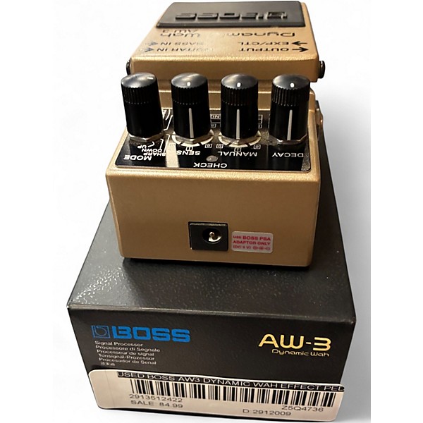 Used BOSS AW3 Dynamic Wah Effect Pedal