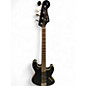 Used Fender Aerodyne Jazz Bass Black Electric Bass Guitar thumbnail