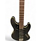 Used Fender Aerodyne Jazz Bass Black Electric Bass Guitar