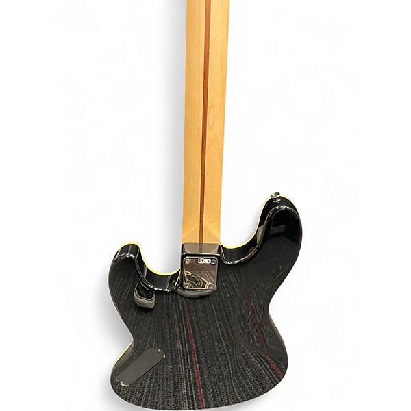 Used Fender Aerodyne Jazz Bass Black Electric Bass Guitar