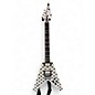 Used Firefly V Body White With Black Polka Dots Solid Body Electric Guitar thumbnail